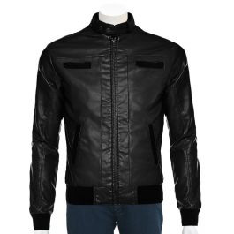Men's Bomber Leather Jacket