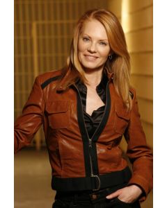 catherine willows leather jacket front